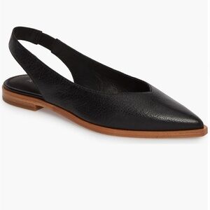 Frye Kenzie Slingback Leather Pointed Toe Flats | Size 6 EUC